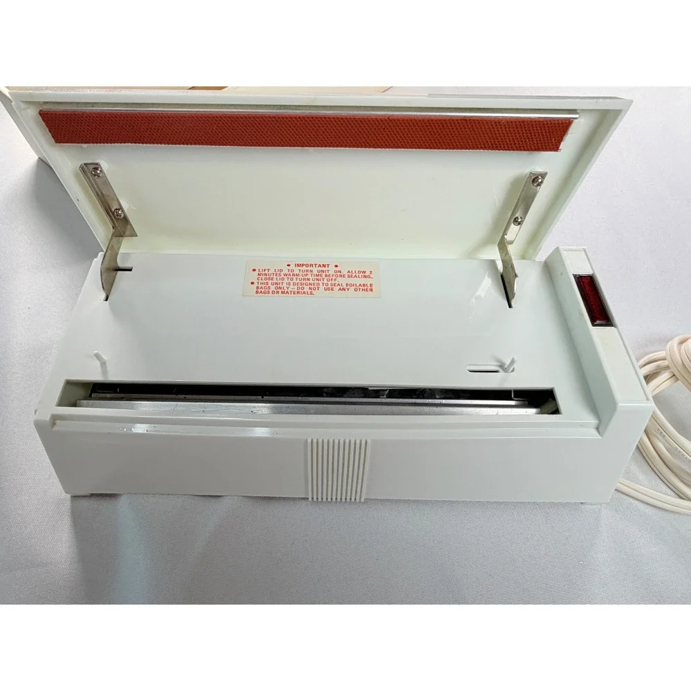 Vintage Dazey Seal A Meal Food Sealer Original Box Instructions 1970s WORKS